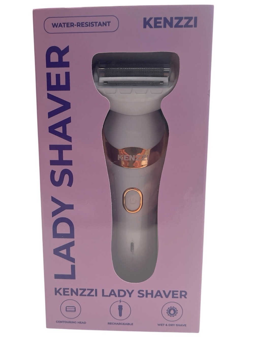 KENZZI Rechargeable Lady Shaver Wet & Dry Electric Razor USB Waterproof NEW